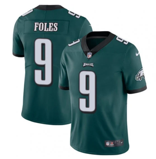 Youth Philadelphia Eagles #9 Nick Foles Green Vapor Untouchable Limited Stitched Football Jersey